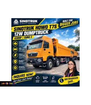 SINOTRUK HOWO T7S 8X4 DUMPTRUCK 30CBM