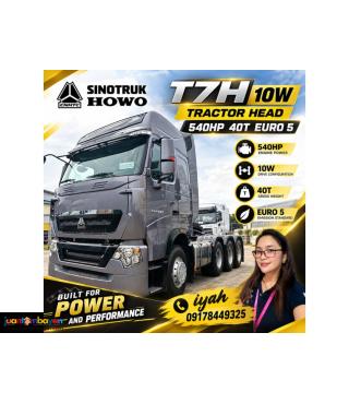 SINOTRUK HOWO T7H 10W TRACTOR HEAD 540HP 40T- EURO 5