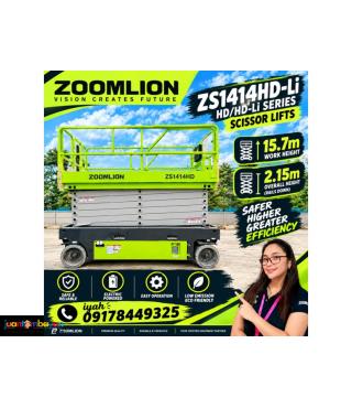 Zoomlion ZS1414HD-Li HD/HD-Li Series Scissor Lifts 15.7m Work Height