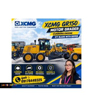 XCMG GR150 MOTOR GRADER 12 FT CUMMINS ENGINE 