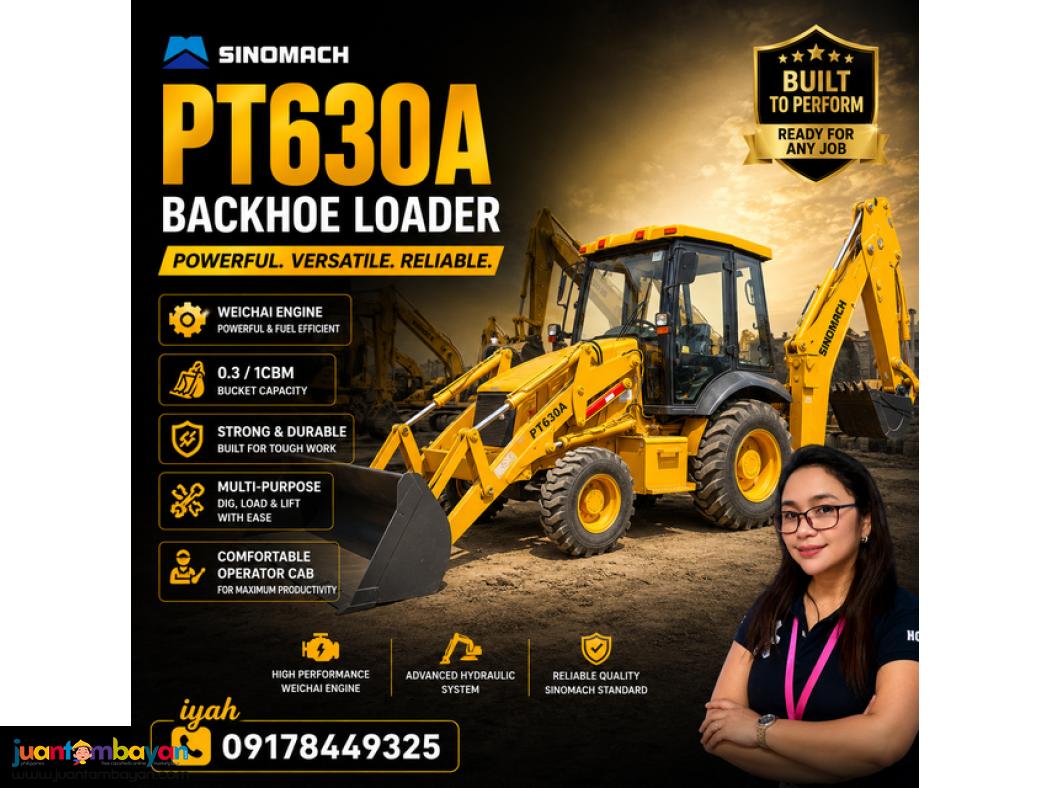 SINOMACH BACKHOE LOADER-PT630A