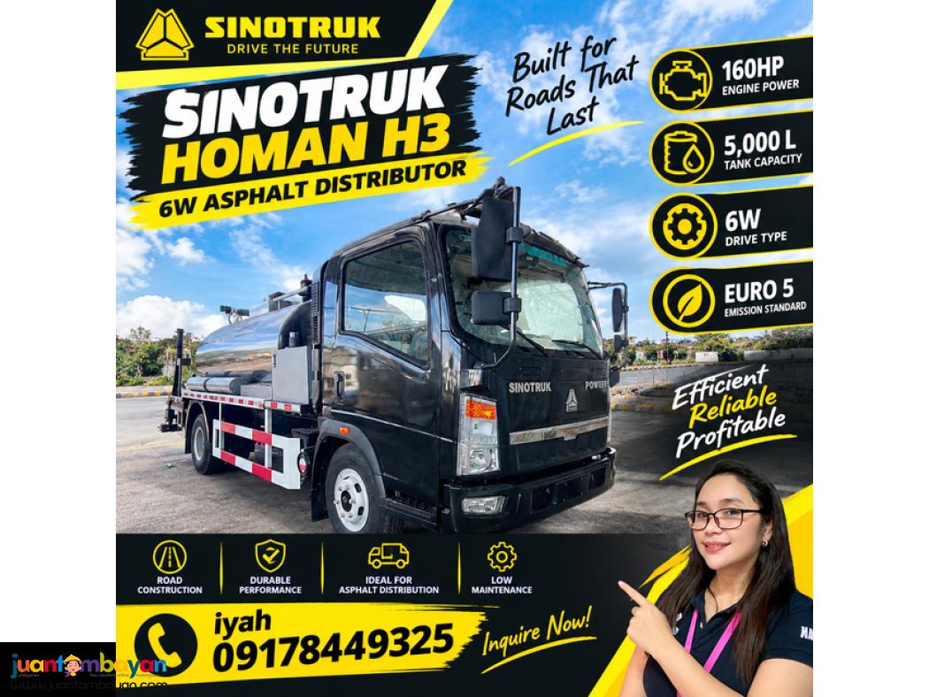 SINOTRUK ASPHALT DISTRIBUTOR 6K LITERS