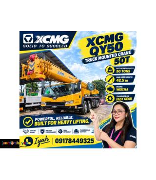 XCMG QY50 TRUCK MOUNTED CRANE 50T