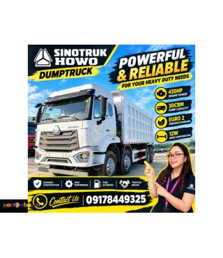 SINOTRUK HOWO NX 12W DUMPTRUCK 430HP 30CBM EURO 2