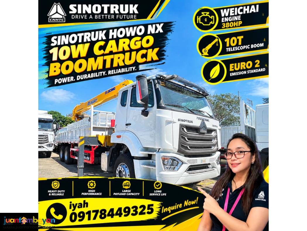 SINOTRUK HOWO NX CARGO BOOMTRUCK-10W 10T EURO 2