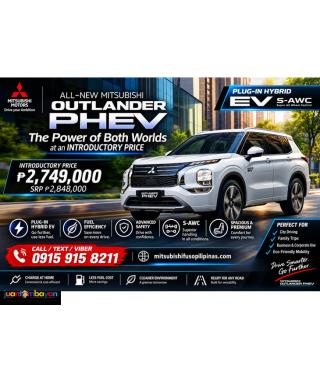 MITSUBISHI OUTLANDER PHEV | PLUG-IN HYBRID SUV
