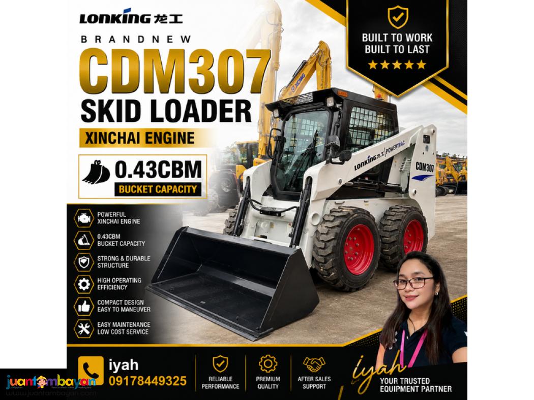 LONKING SKID LOADER- CDM307 (XINCHAI)_0.43 CBM