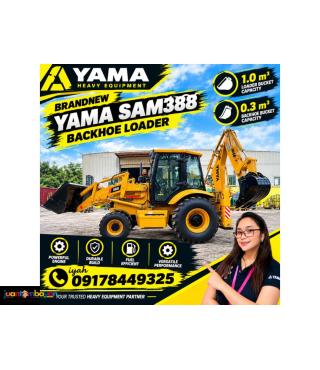 BRANDNEW YAMA SAM388 BACKHOE LOADER 1.0/0.3 m³