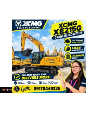 XCMG XE215G EXCAVATOR 1.1CBM ISUZU ENGINE 4 CYLINDER