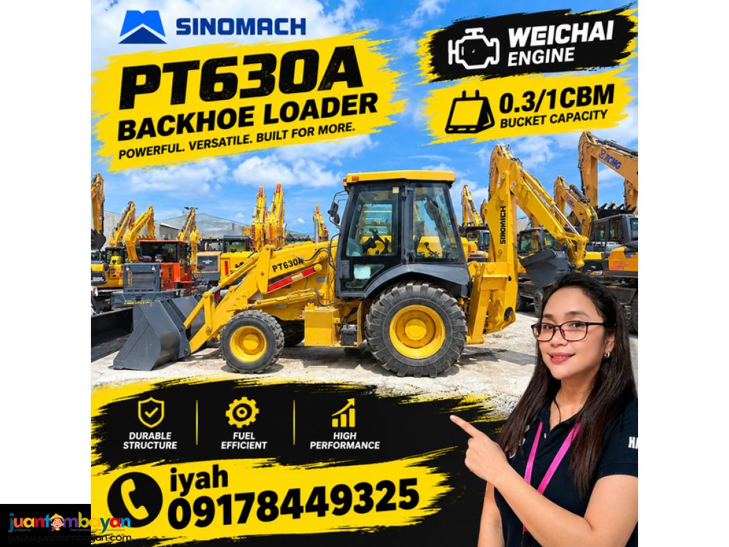 Sinomach BackhoeLoader-PT630A 0.3/1cbm