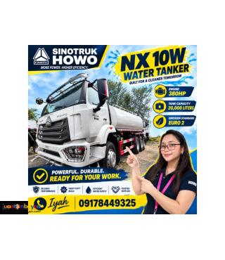 SINOTRUK HOWO NX WATER TRUCK- 10W 20K LITERS EURO 2