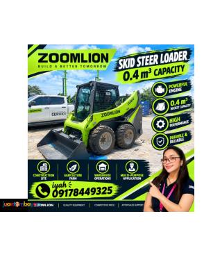 ZOOMLION Skid Steer Loader- ZS085V 0.4m³