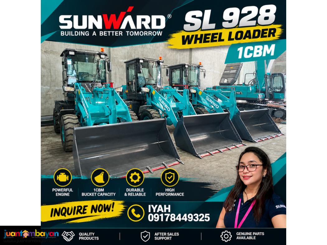 SUNWARD WHEEL LOADER- SL 928 1cbm