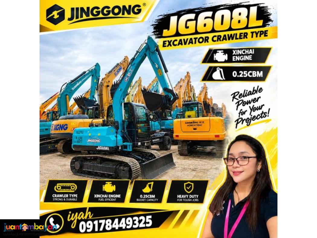 Jinggong JG608L Excavator 0.25cbm 