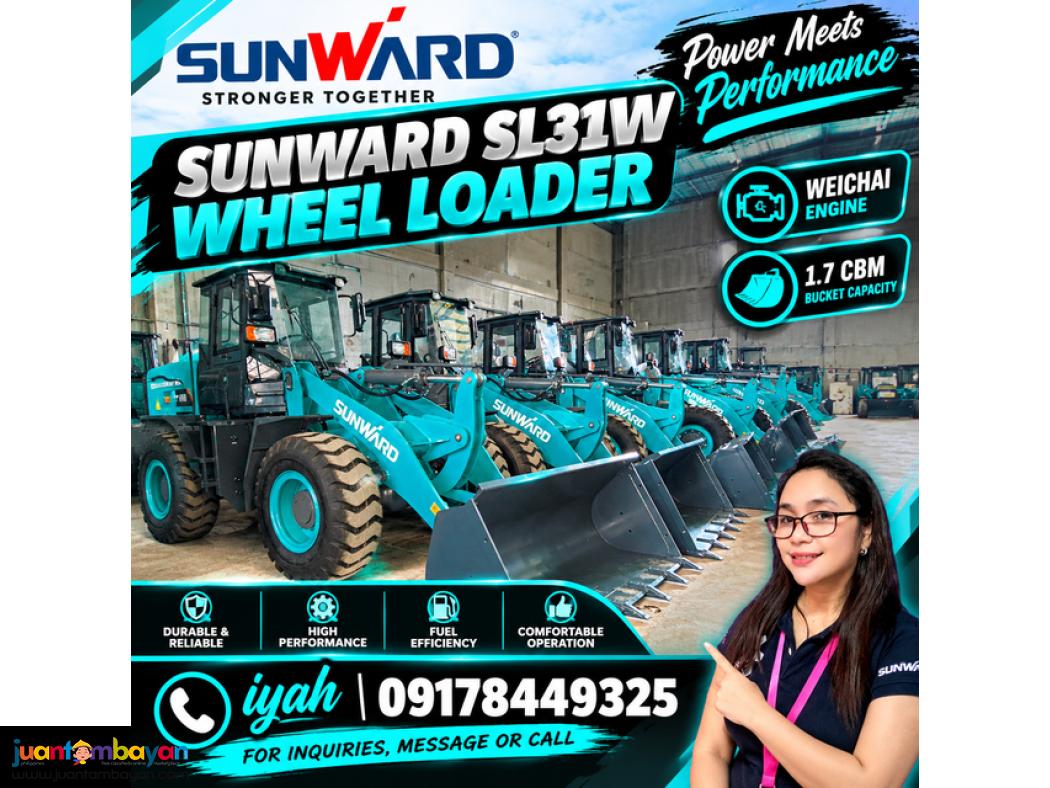 SUNWARD WHEEL LOADER- SL31W 1.7cbm 
