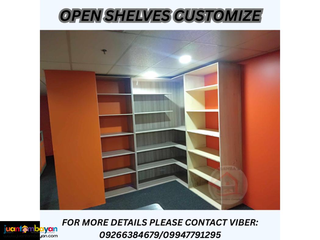OPEN SHELVES CUSTOMIZE