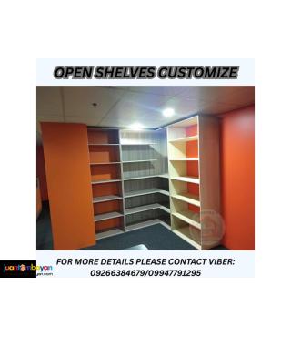 OPEN SHELVES CUSTOMIZE