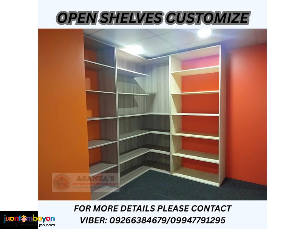 OPEN SHELVES CUSTOMIZE