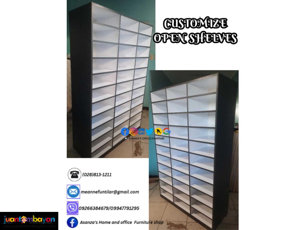OPEN SHELVES CUSTOMIZE