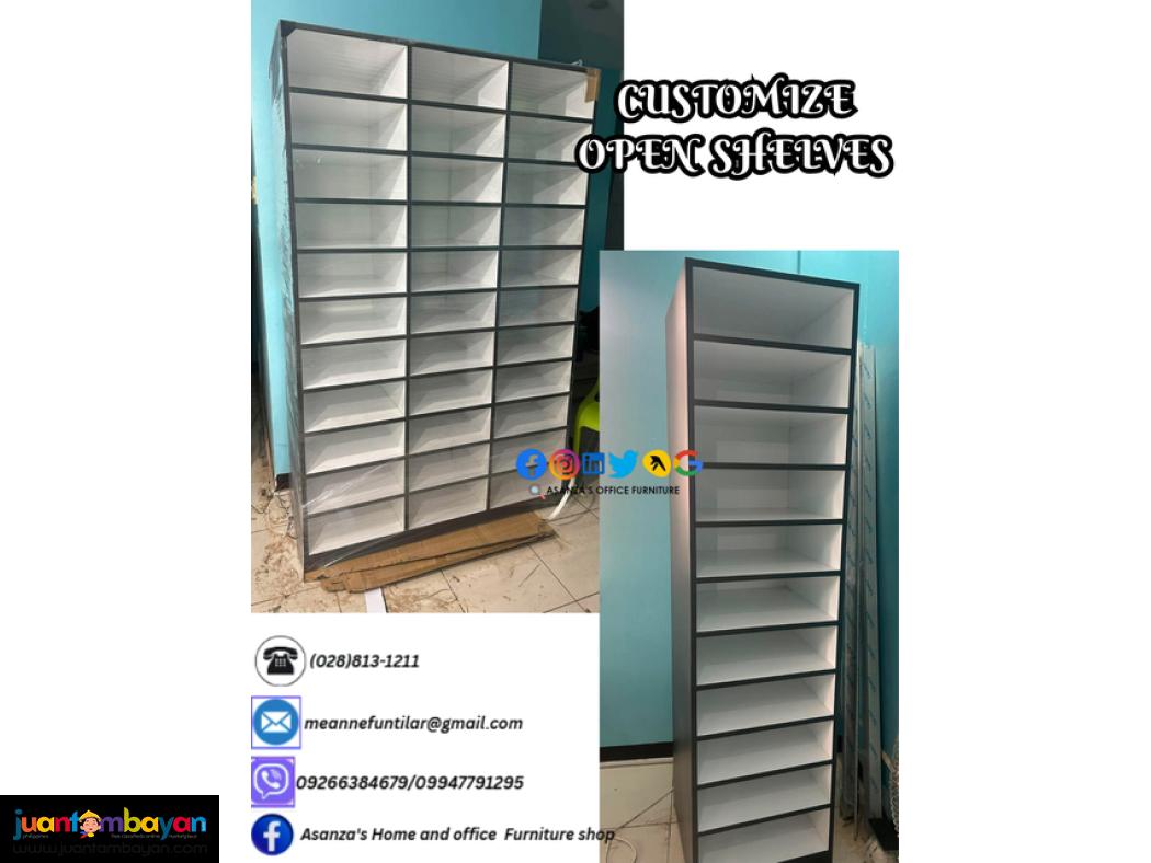 OPEN SHELVES CUSTOMIZE