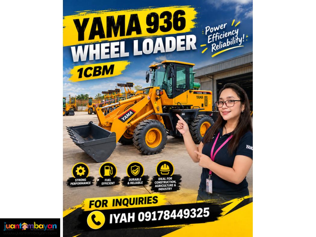 YAMA WHEEL LOADER 936- 1CBM
