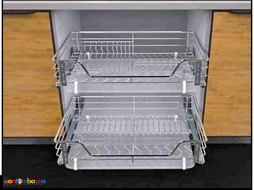 PULLOUT BASKET STAINLESS 304