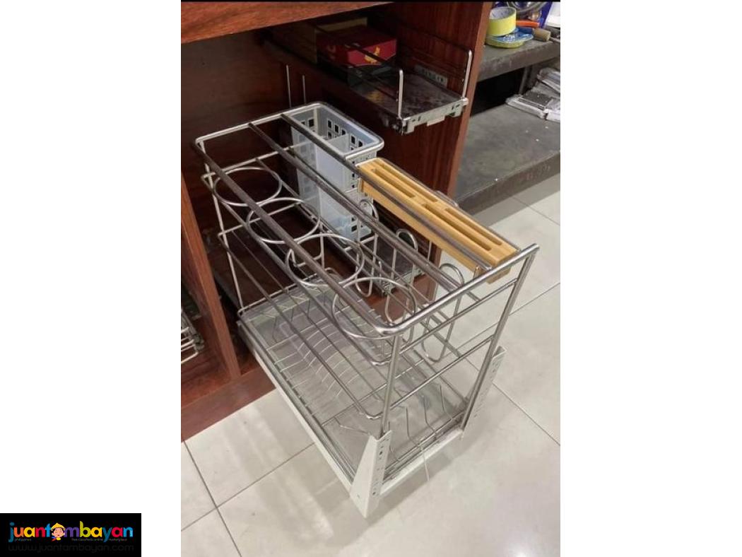 PULLOUT BASKET STAINLESS 304