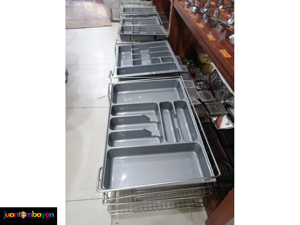 CUTLERY DRAWER ORGANIZER, Extendable Utensil tray.