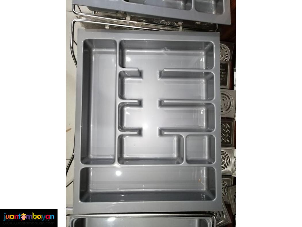 CUTLERY DRAWER ORGANIZER, Extendable Utensil tray.