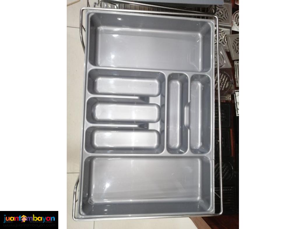 CUTLERY DRAWER ORGANIZER, Extendable Utensil tray.