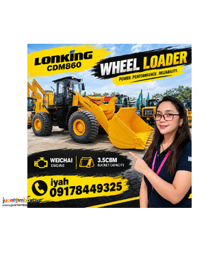 LONKING WHEEL LOADER- CDM860 3.5CBM