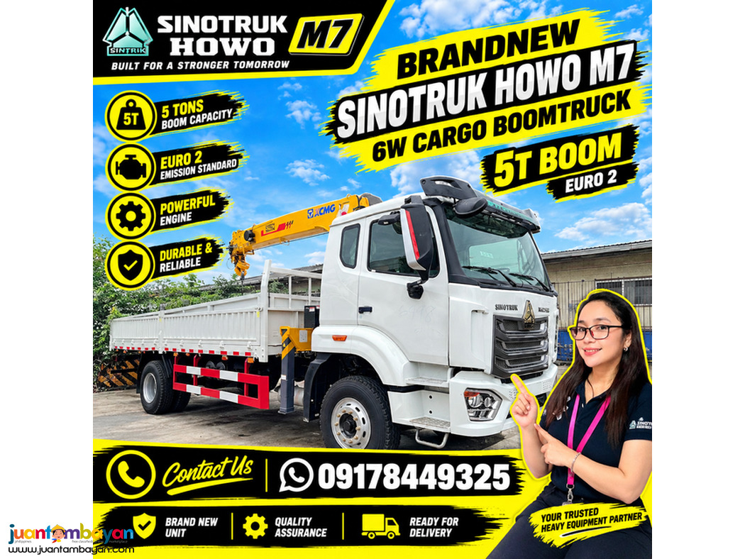 HOMAN M7 6W CARGO BOOMTRUCK- 5T BOOM