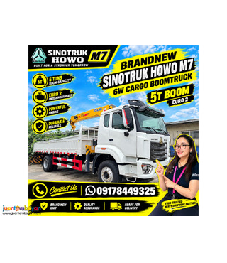 HOMAN M7 6W CARGO BOOMTRUCK- 5T BOOM