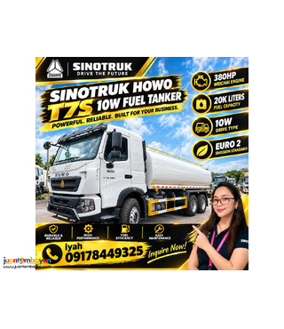 HOWO T7S FUEL TANKER- 10W 20K LITERS