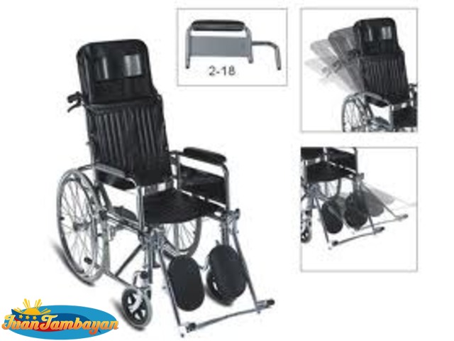 Recling Wheelchair with detachable parts