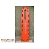 SPINE BOARD STRETCHER WITH SAFETY BELTS