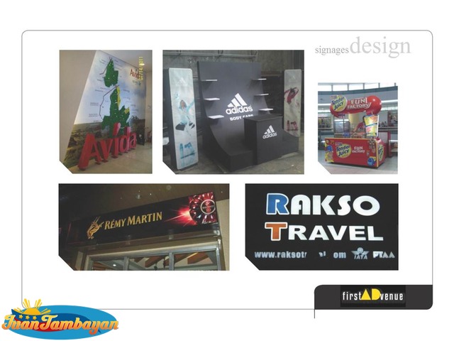 SIGNAGE Maker, BOOTH Set up, FLOAT, Acrylic, Stainless, Brass