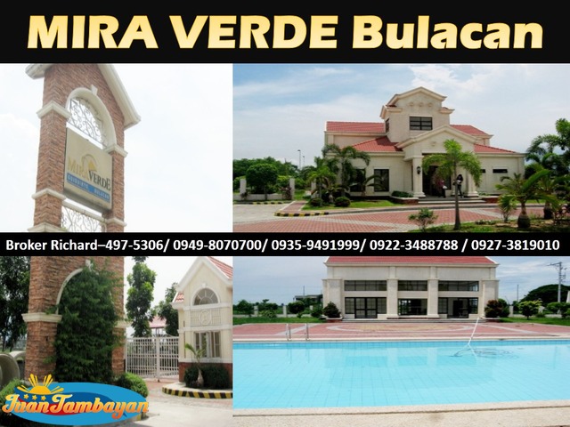 MIRA VERDE Guiguinto Bulacan Subdiviion Lots for Sale