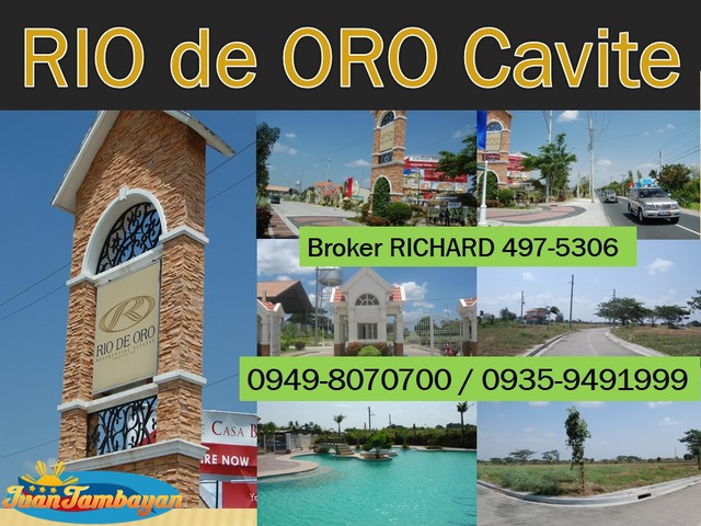 RIO de ORO Gen Trias Cavite Subdivision  Lots = 6,000/sqm 