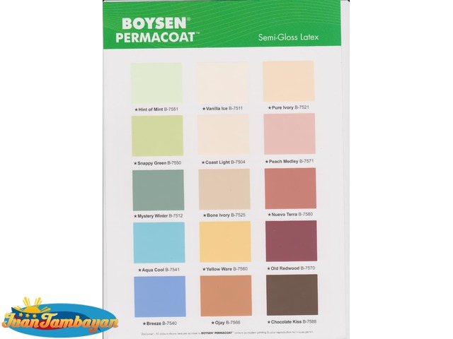 Boysen Philippines Color Chart