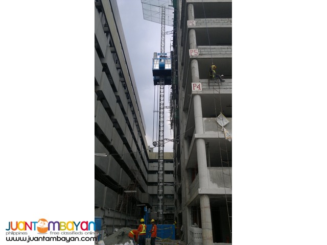 Construction Elevator for Rent(Brand New - 100meters)
