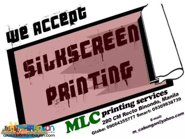 Silkscreen Printing All Kind