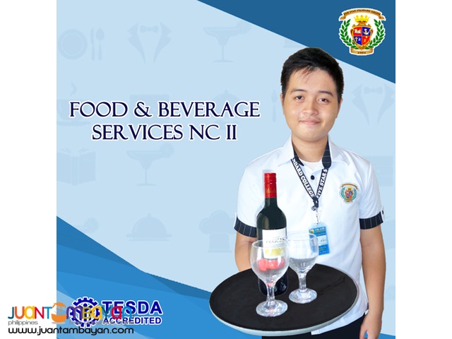 Food & Beverage Services NC II ( Waitering ) in Bacoor Cavite