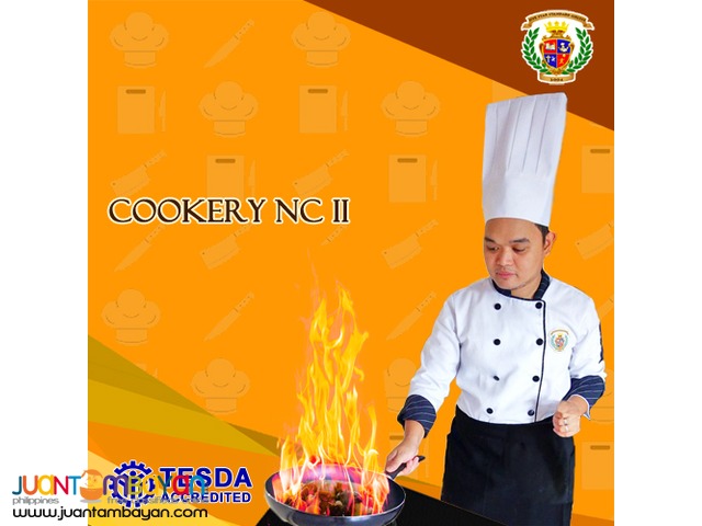 Cookery NC II (Cooking) TESDA Registered Short Course in Bacoor Cavite