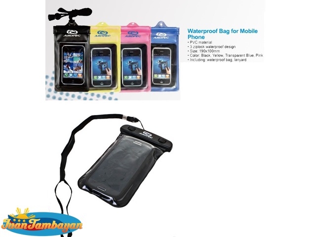 Waterproof bag for mobile phones