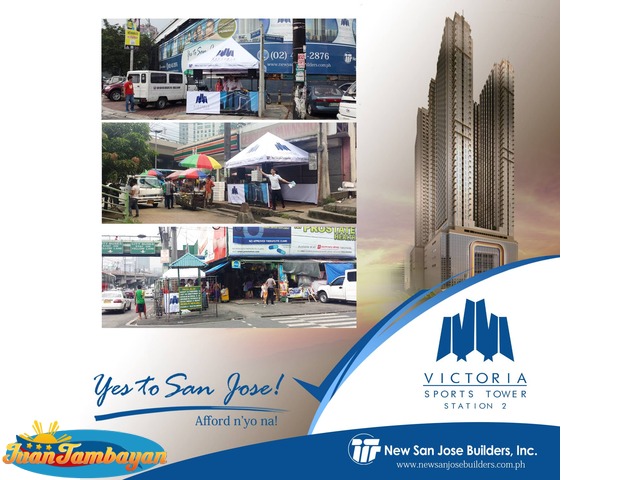 Victoria Sports Tower Condo Unit in Quezon City