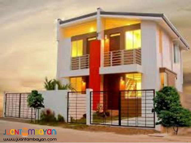 Affordable house and lot Duplex Previo model House