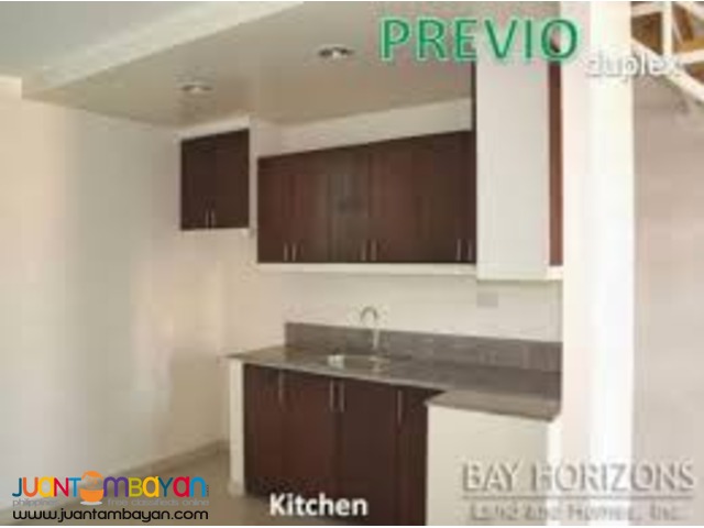 Affordable house and lot Duplex Previo model House