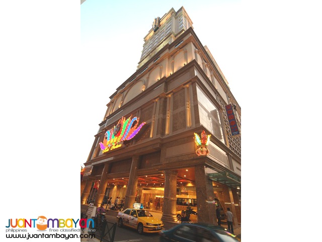 Macau Tour Package - 5 Star Taipa Hotel 3 Days 2 Nights 