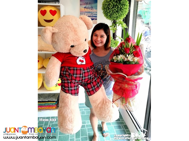 Stuffed toys Teddy bears ferrero bouquets free flower delivery